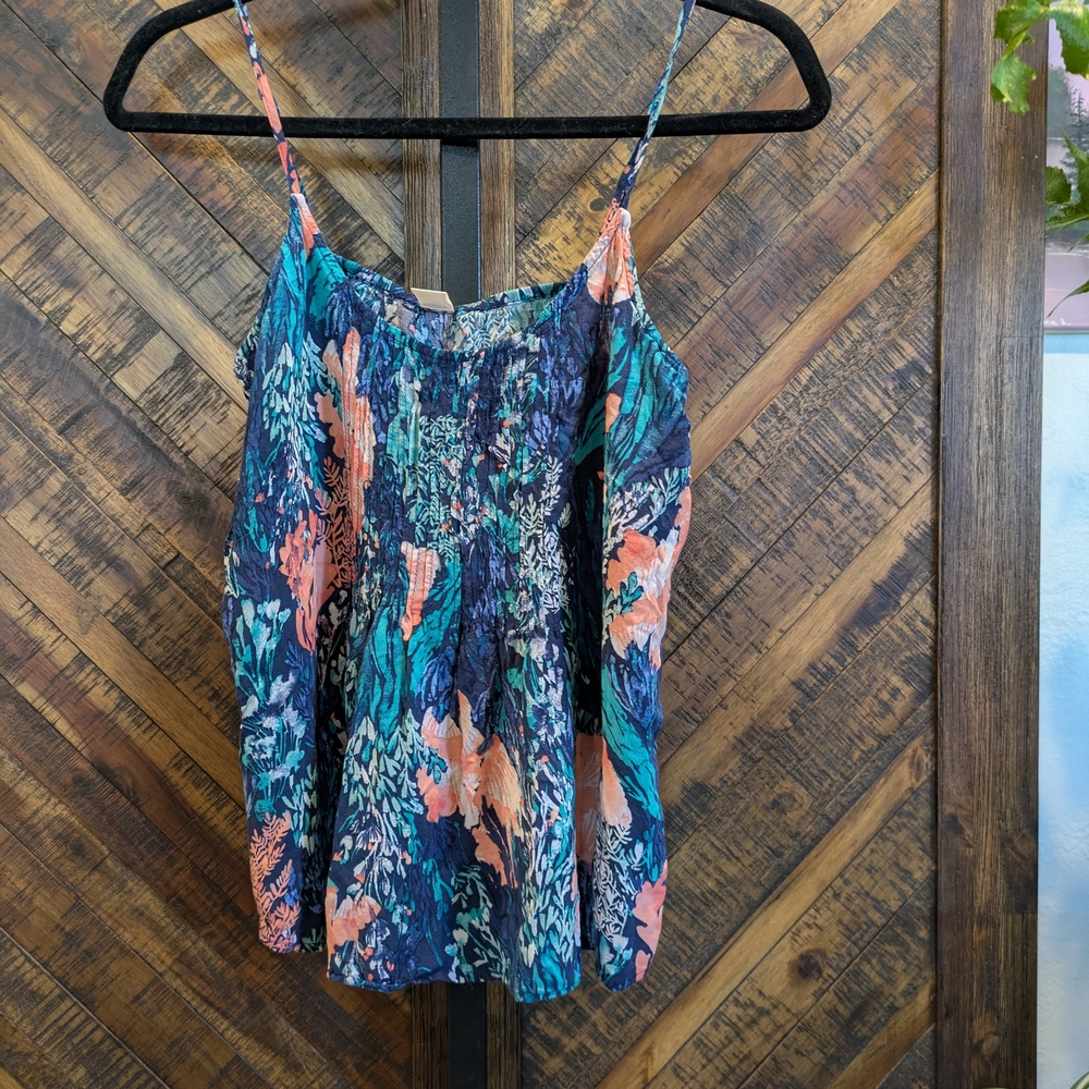 Floral Print Women's Top